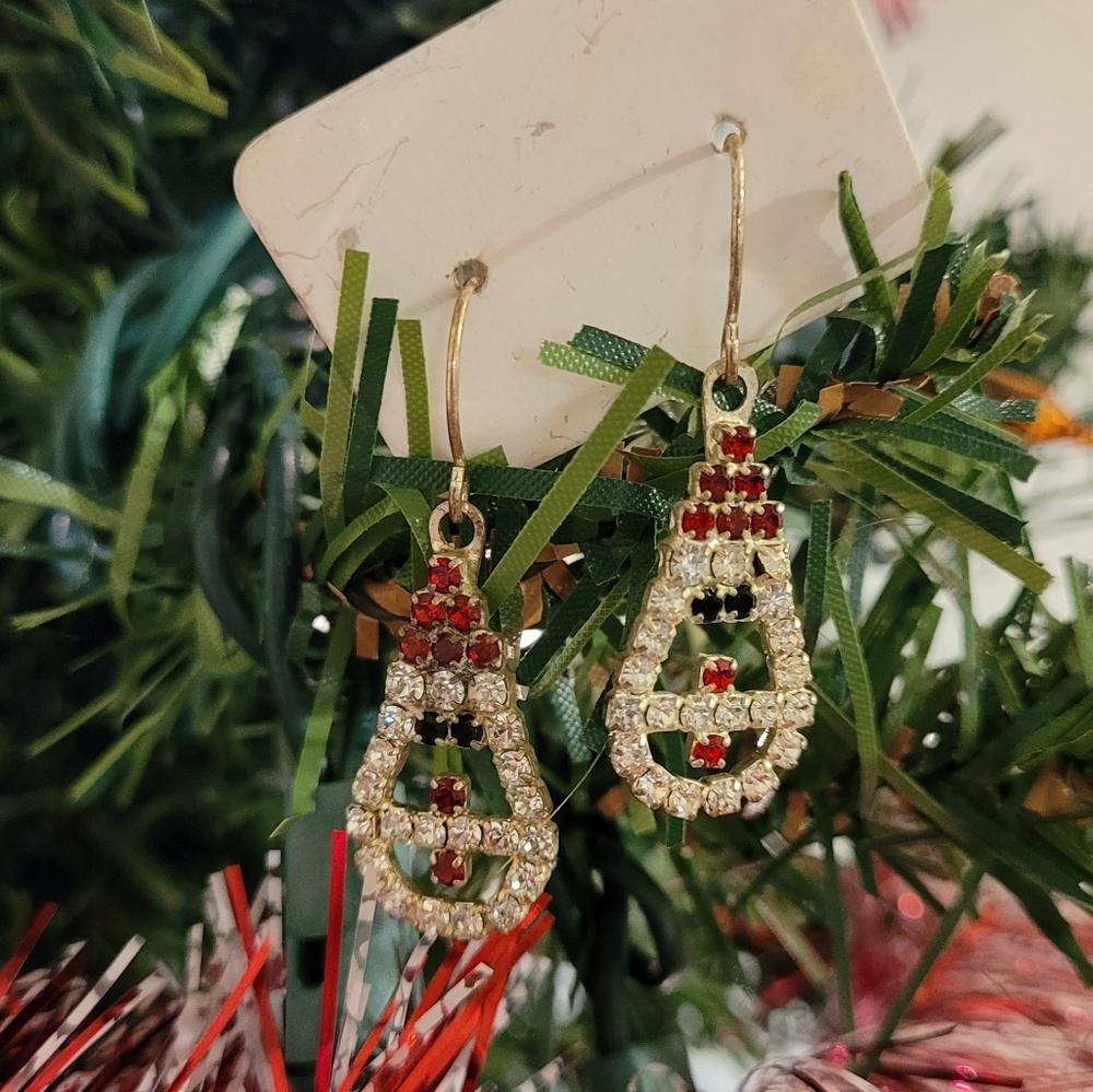 Santa Earrings